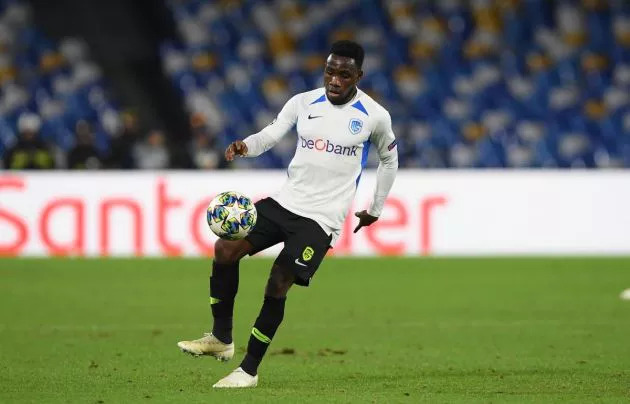 Paul Onuachu in action for Genk
