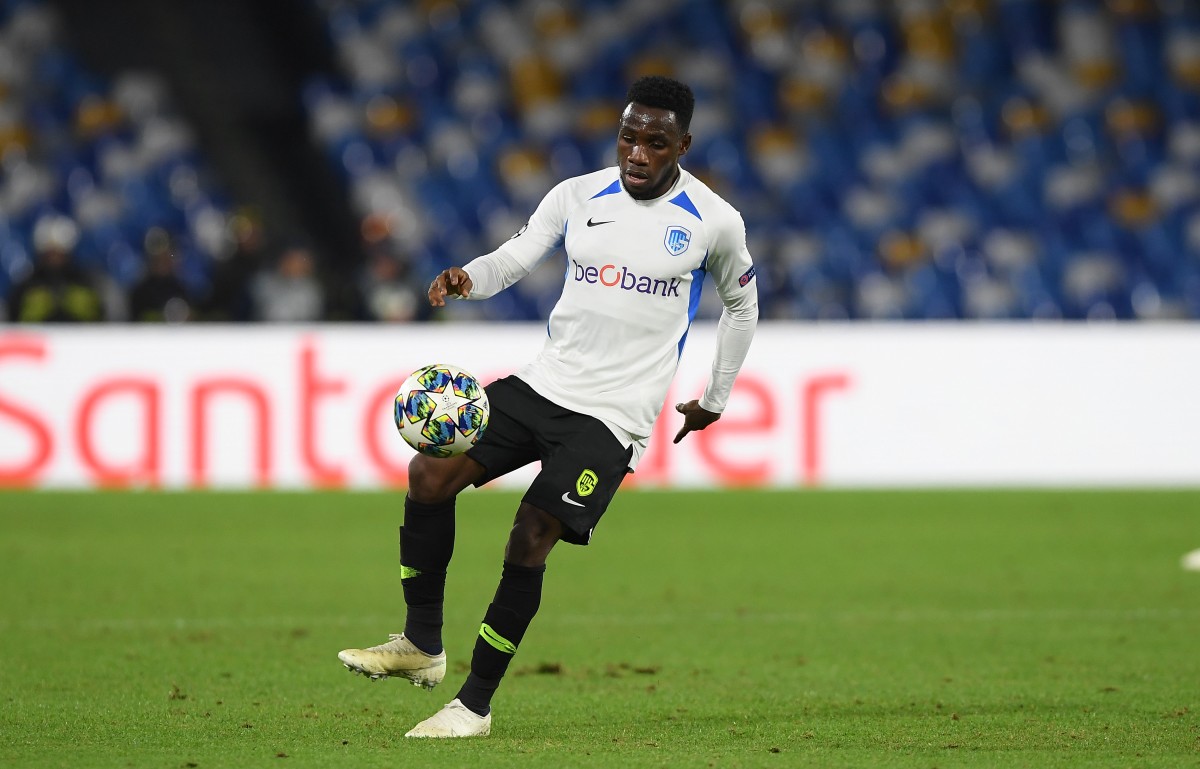 Paul Onuachu in action for Genk