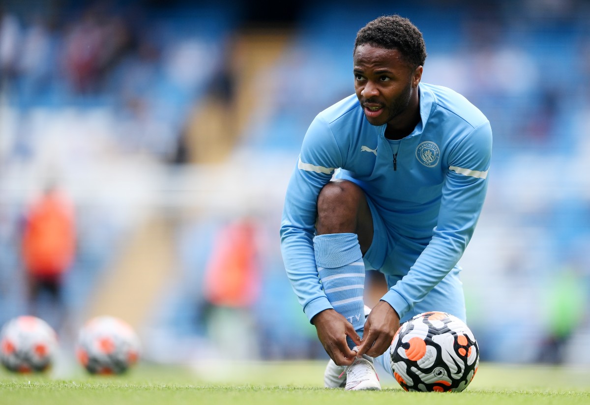 Raheem Sterling of Man City
