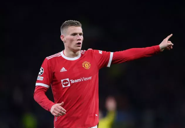 Scott McTominay Man Utd Villarreal UCL
