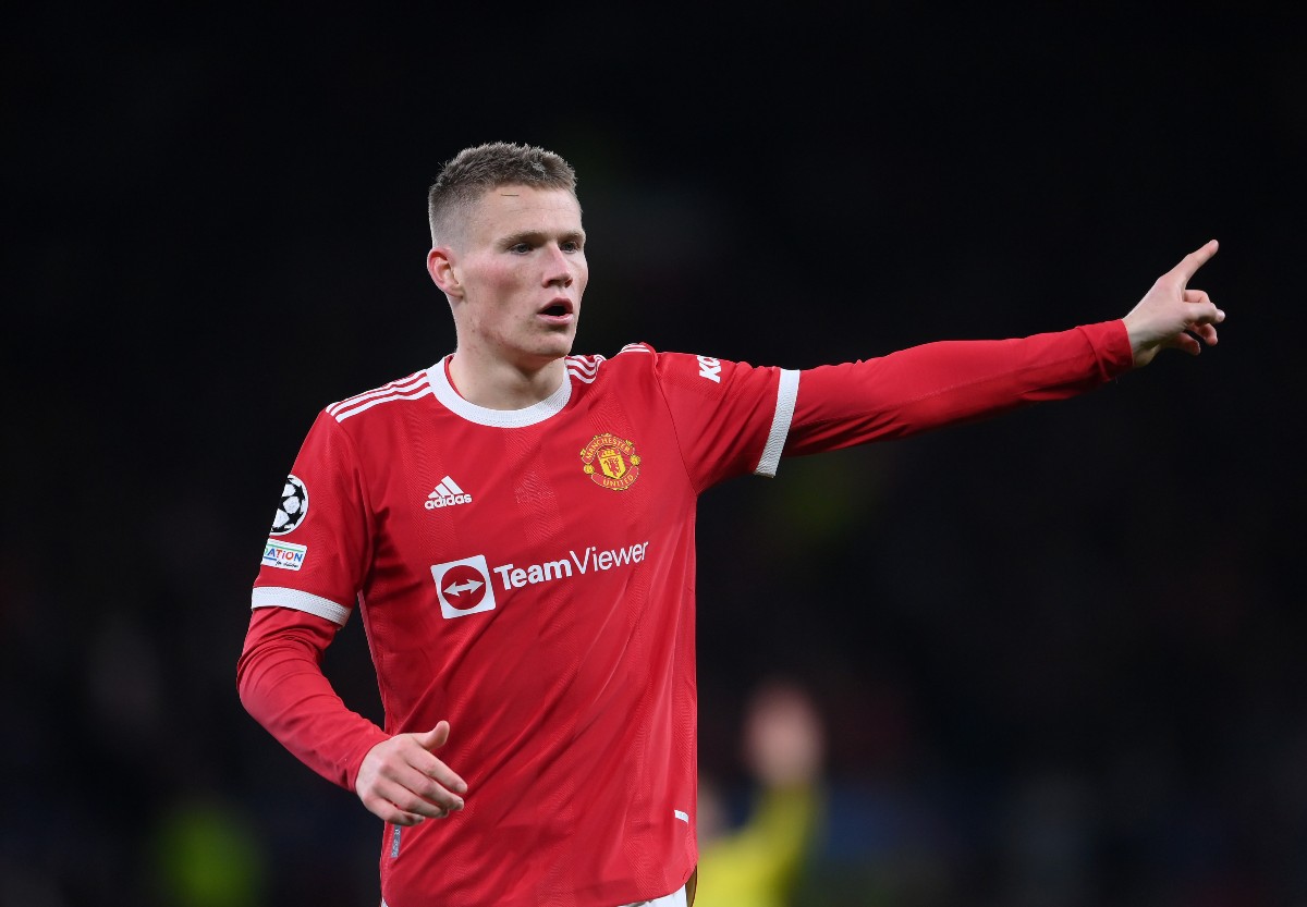 Scott McTominay Man Utd Villarreal UCL
