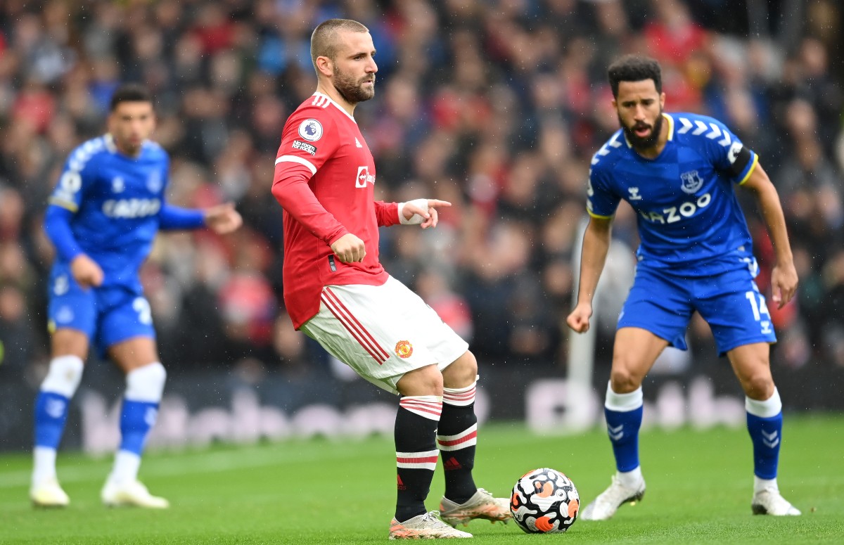 Shaw Townsend Man Utd Everton