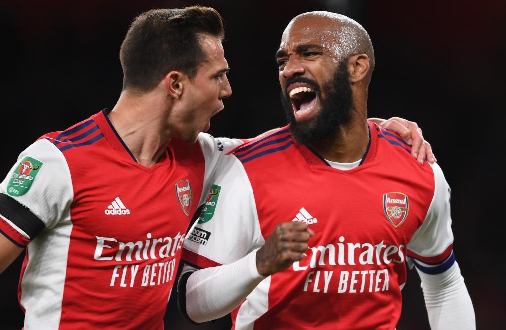 Soares Lacazette Arsenal