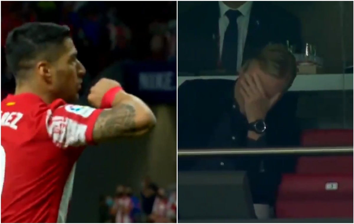 Suarez Koeman Atleti Barca