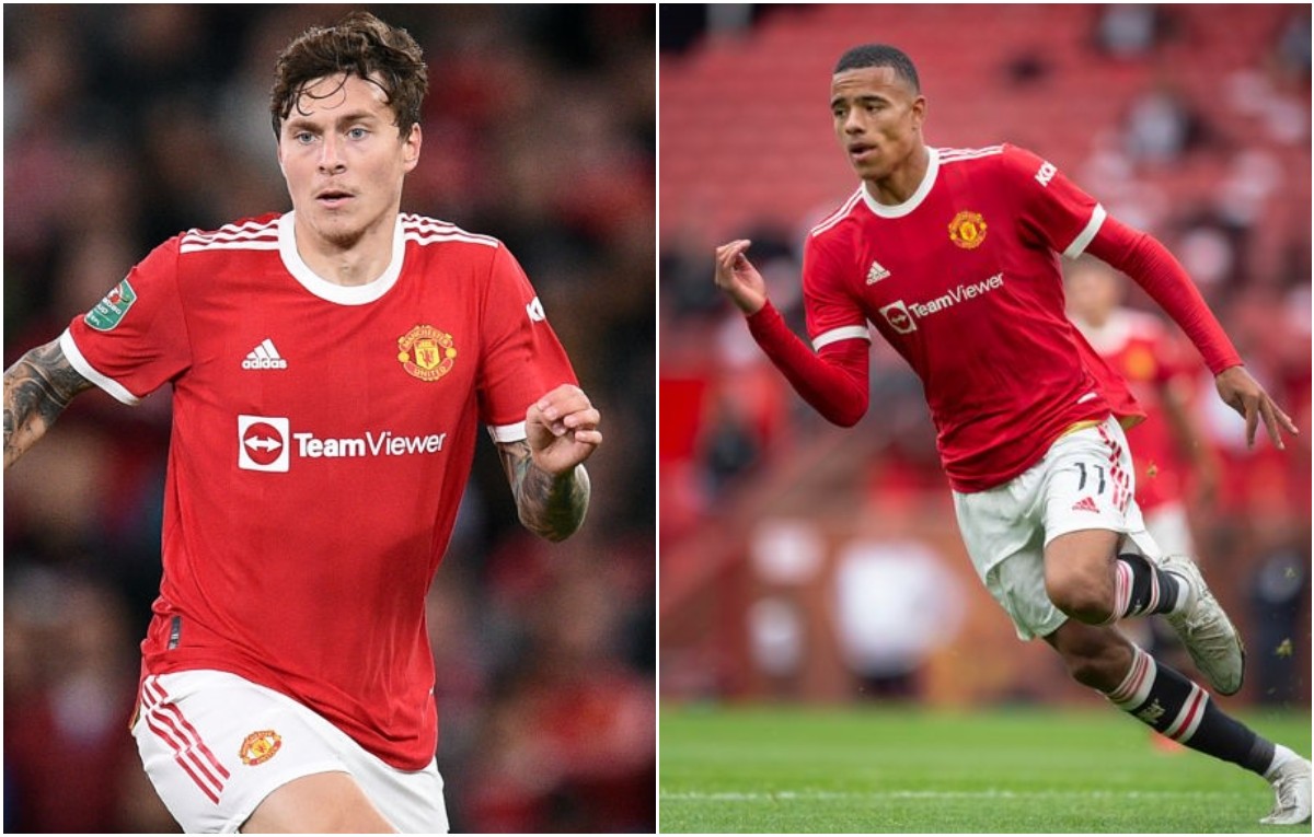 Victor Lindelof Mason Greenwood Manchester United