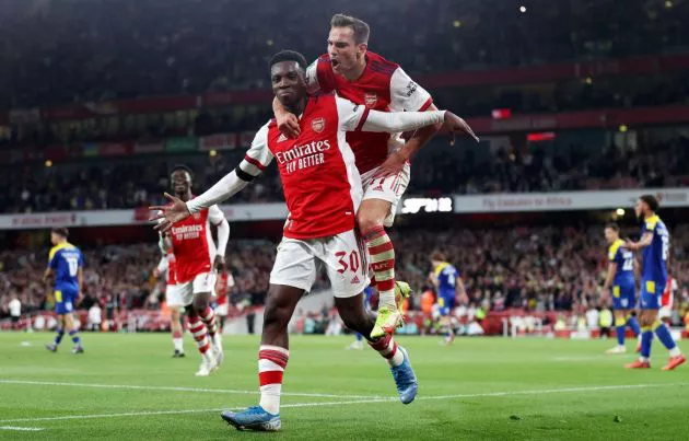 arsenal nketiah soares