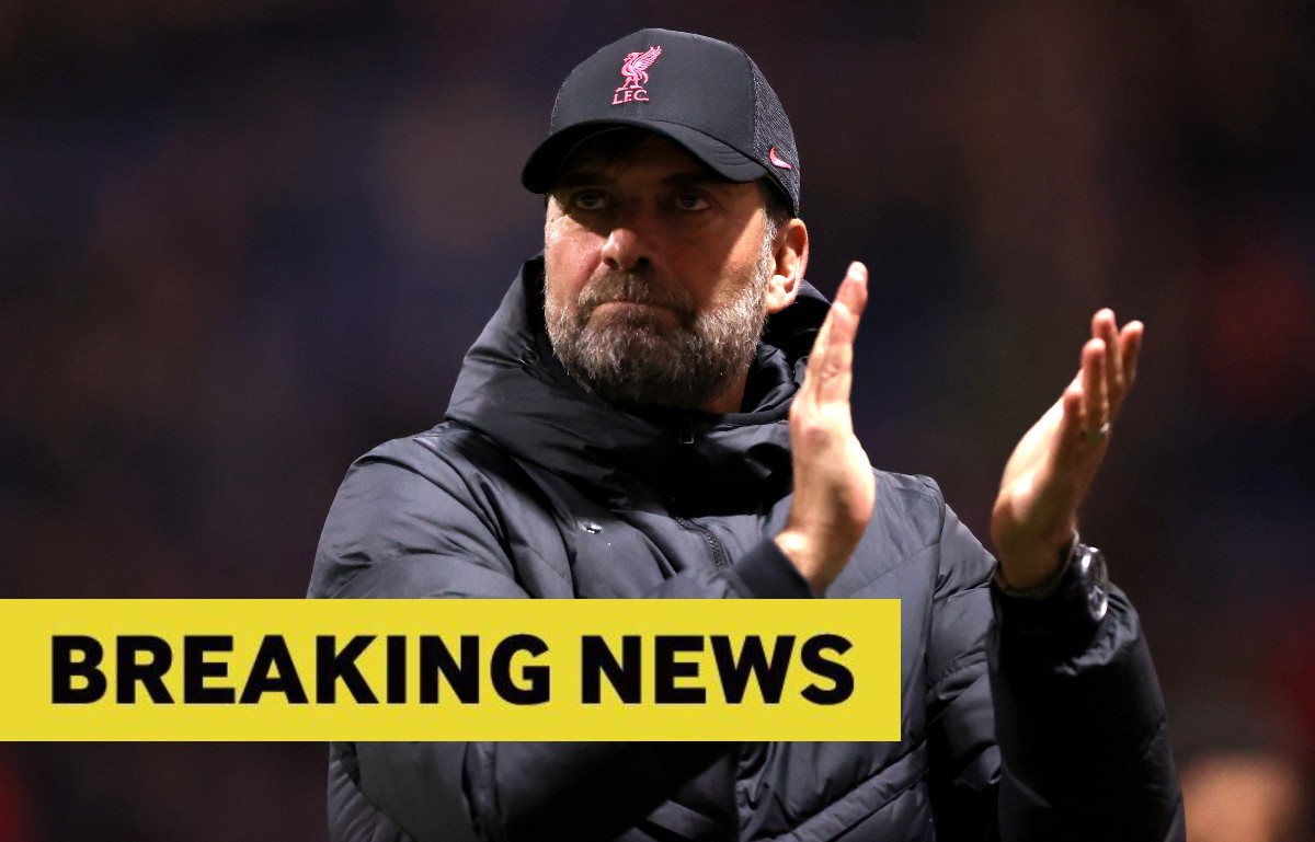breaking news jurgen klopp liverpool