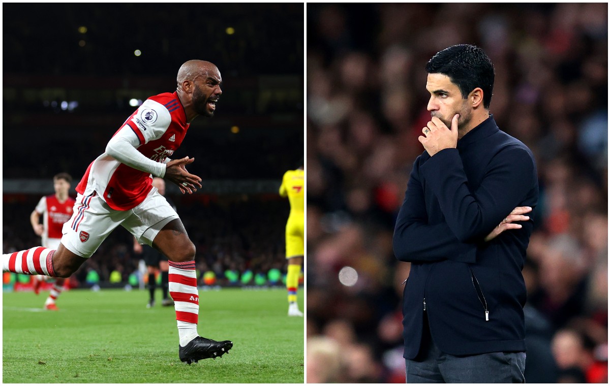 lacazette arteta arsenal fc