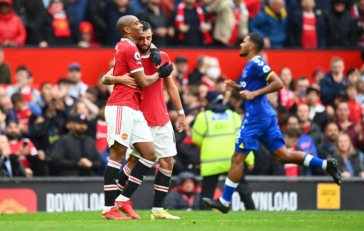 anthony martial bruno fernandes manchester united