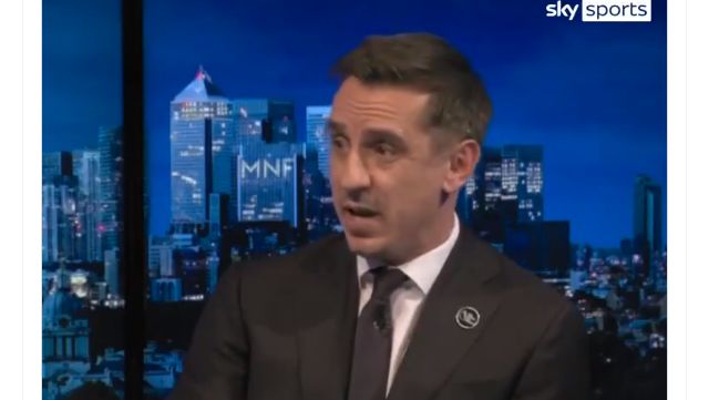 gary neville mnf Cristiano Ronaldo