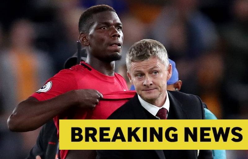 pogba solskjaer breaking news mufc