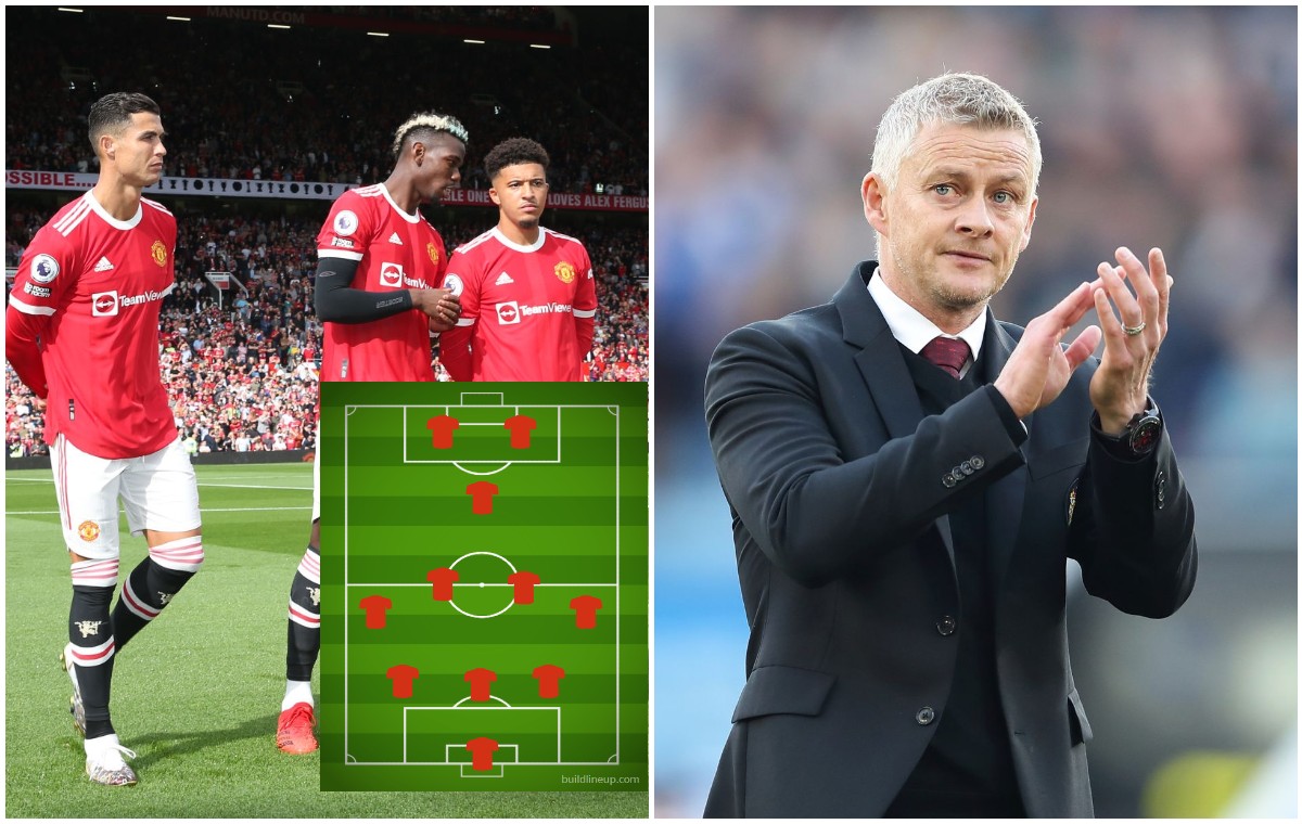 ronaldo pogba sancho solskjaer man utd