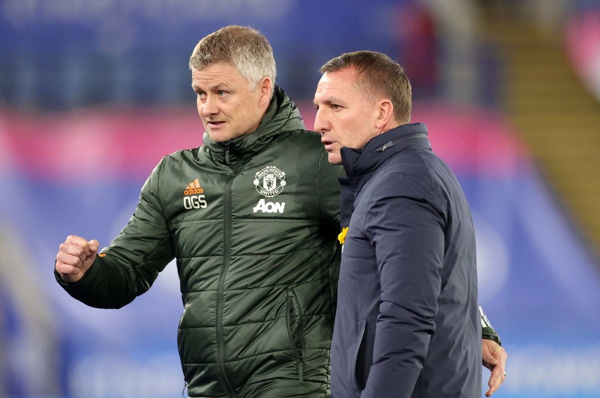 solskjaer and brendan rodgers