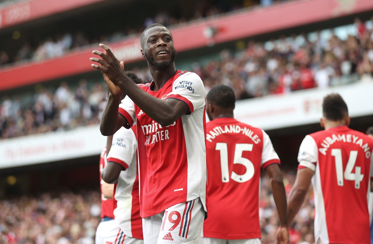 Arsenal vs Norwich Pepe Maitland-Niles Aubameyang