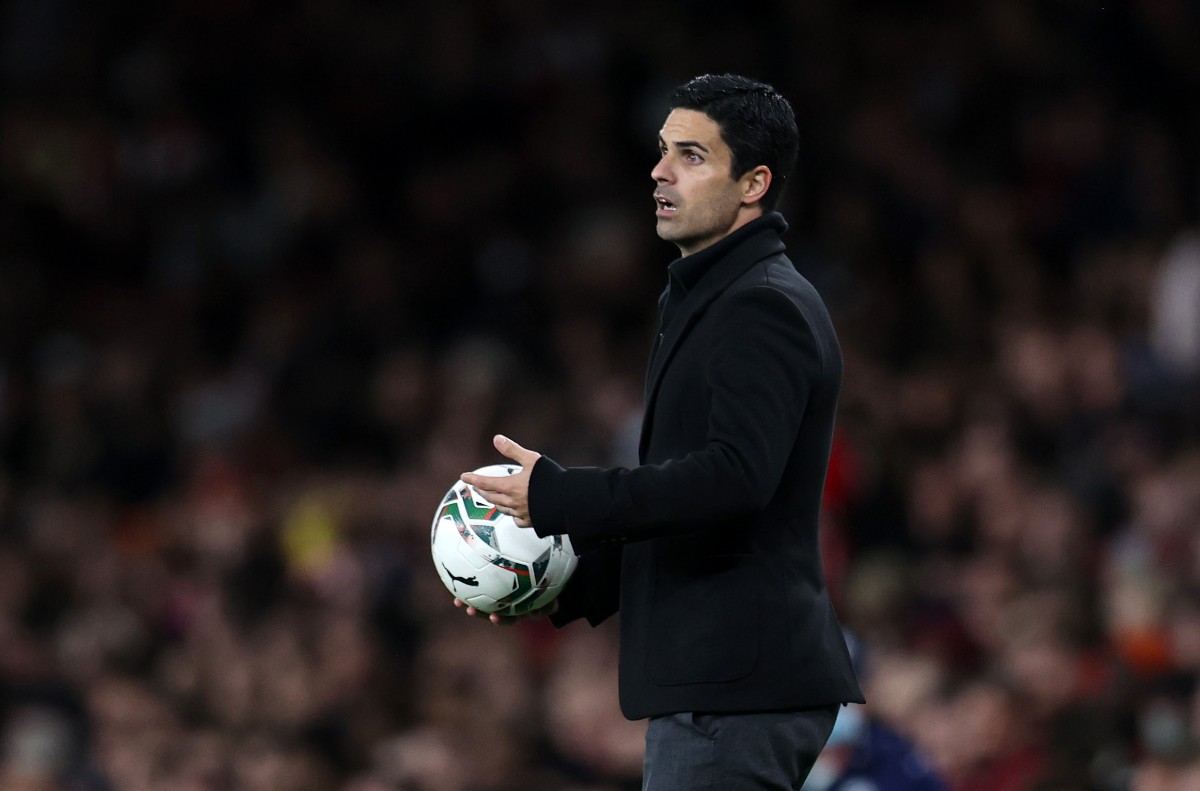 Arteta Arsenal vs Leeds