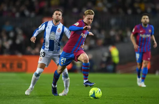 Barcelona Espanyol Frenkie de Jong
