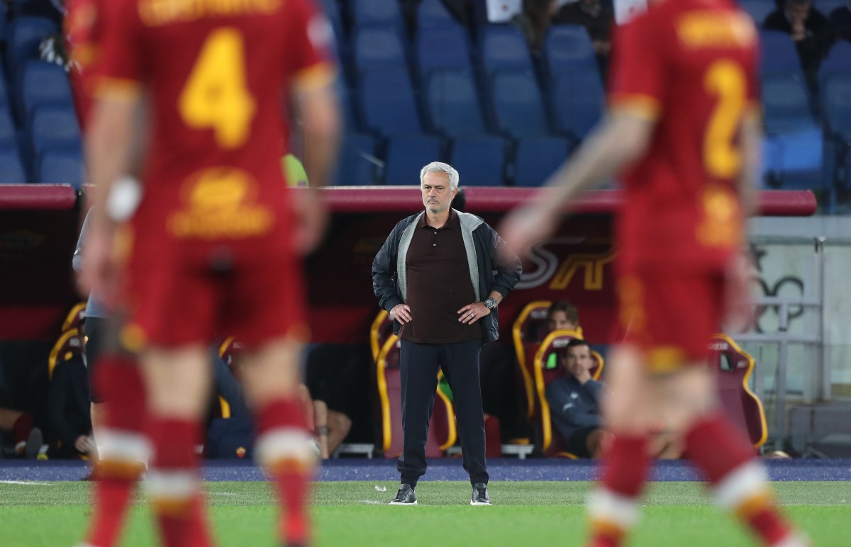 Jose Mourinho Roma Napoli