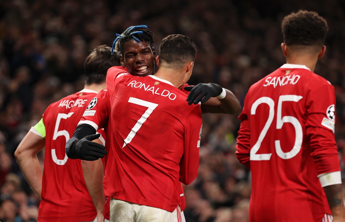 Maguire Pogba Ronaldo Sancho Manchester Utd
