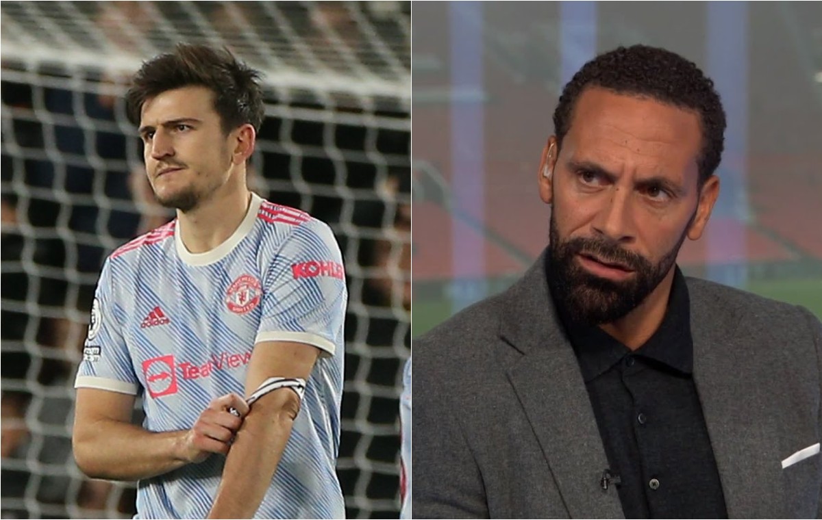 Man Utd Harry Maguire Rio Ferdinand