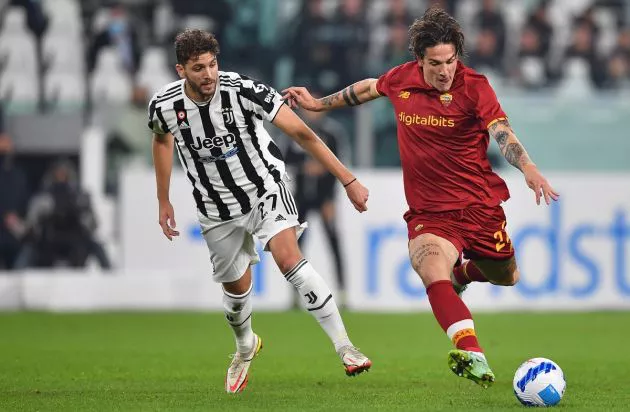 Nicolo Zaniolo Roma Juventus