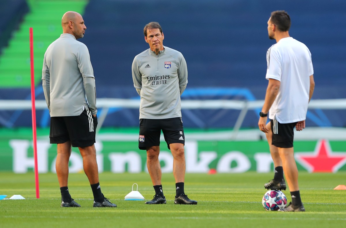 Rudi Garcia Lyon training