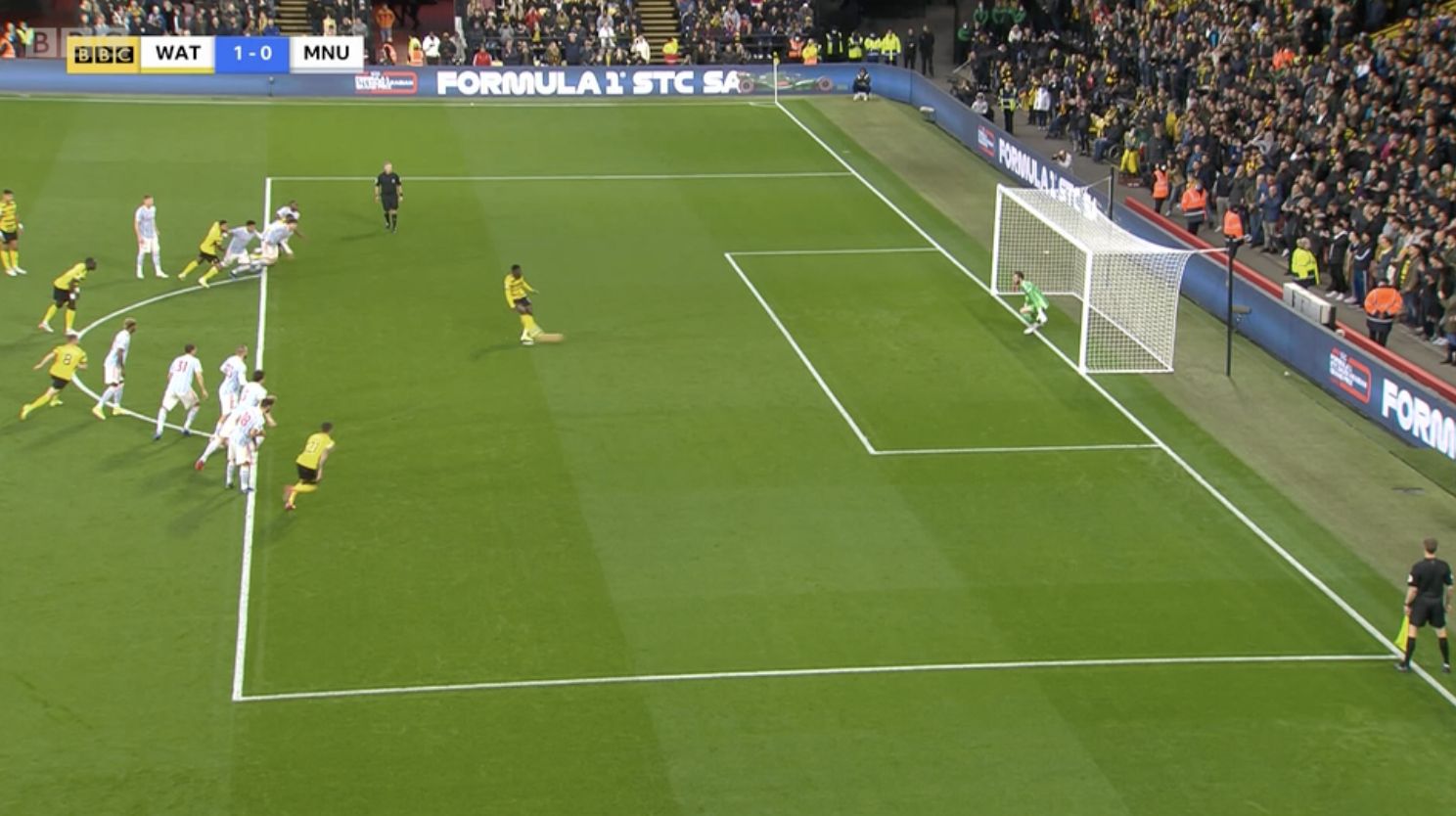Penalty that had to be retaken in Watford vs Man Utd Penalty that had to be retaken in Watford vs Man Utd