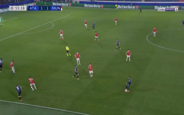 Video - Zapata goal awarded for Atalanta vs Man United after VAR review