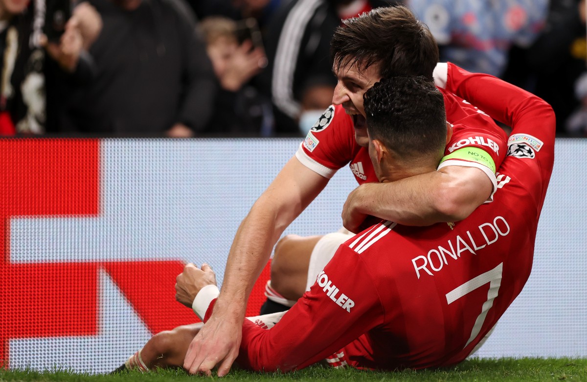 harry maguire cristiano ronaldo cl