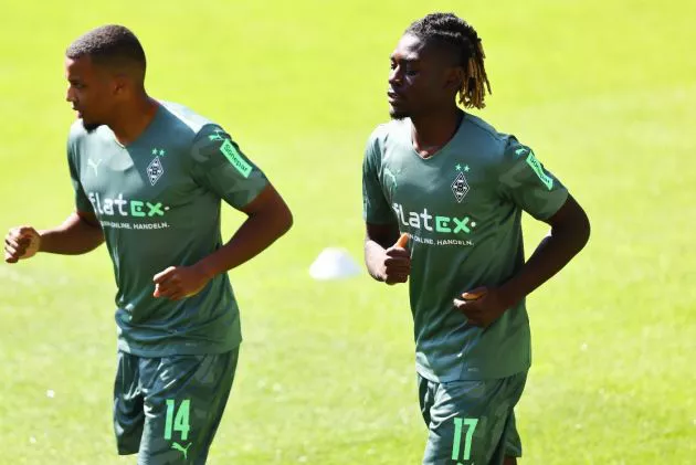 plea gladbach training