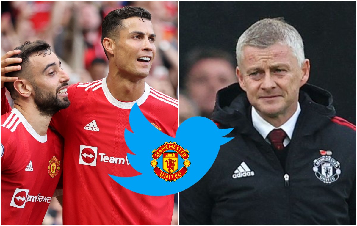 ronaldo fernandes solskjaer twitter utd