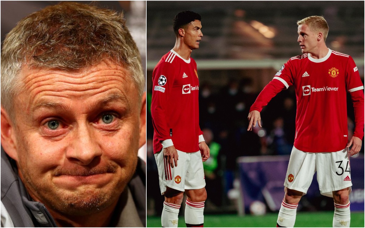 solskjaer man utd ronaldo van de beek