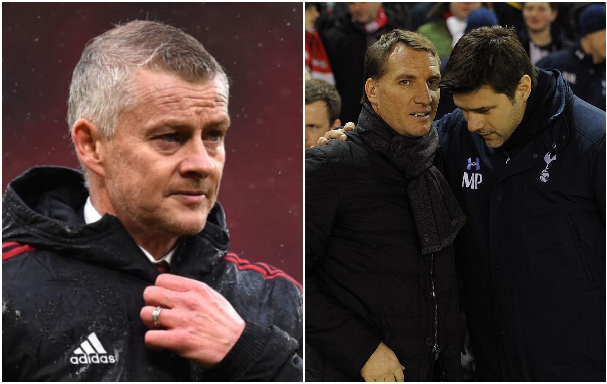 solskjaer rodgers pochettino mufc