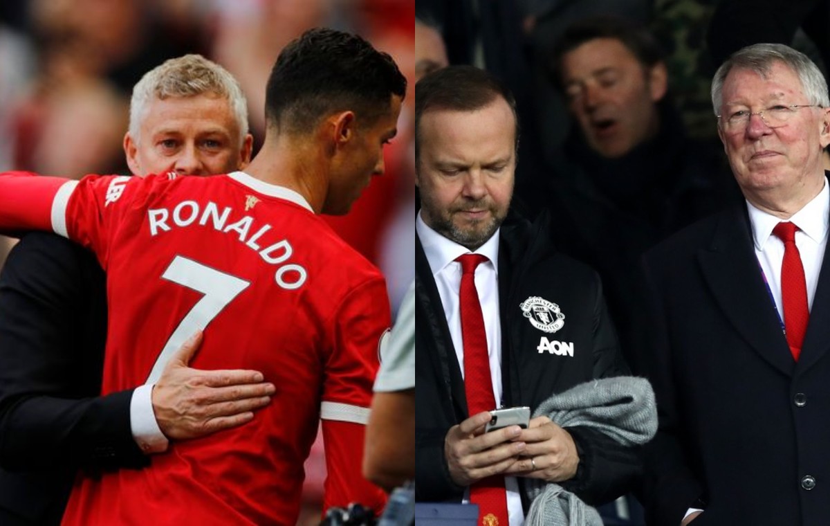 solskjaer ronaldo woodward ferguson