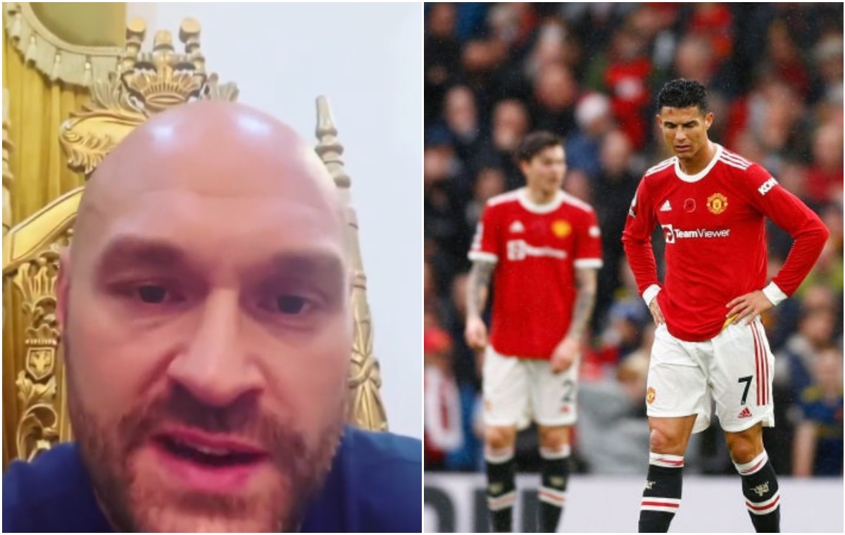 tyson fury ronaldo man utd