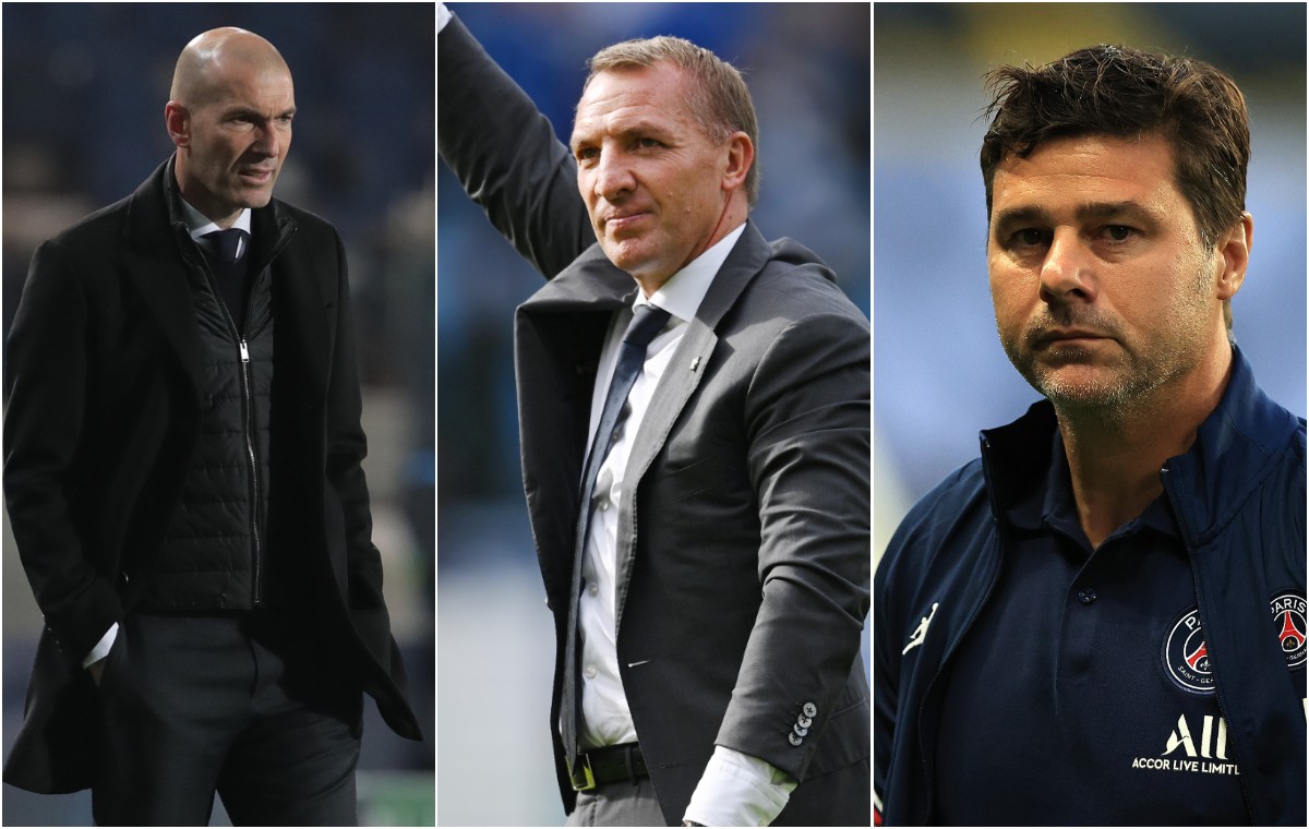 zidane rodgers pochettino