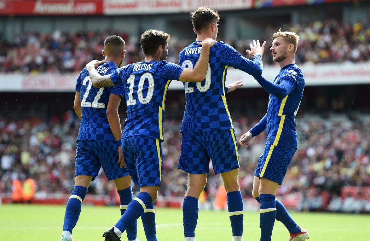 ziyech pulisic havertz werner chelsea