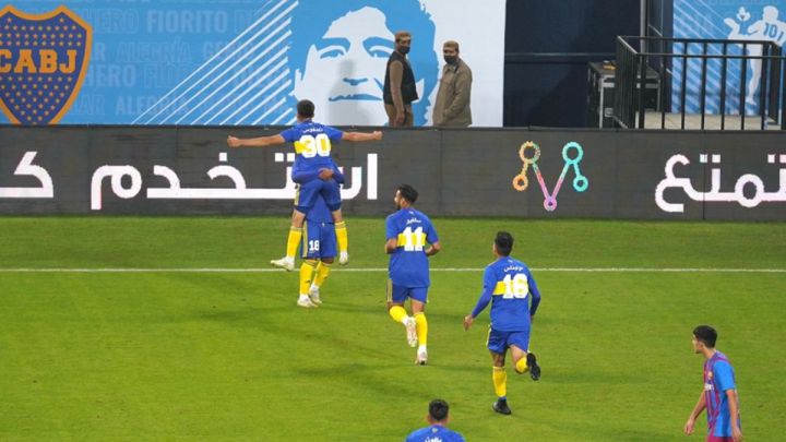 Boca Juniors beat Barcelona in Maradona Cup final