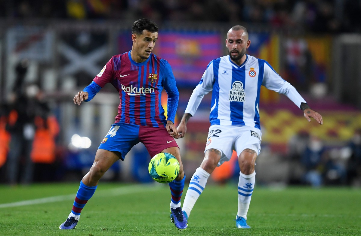 Coutinho Barcelona vs Espanyol