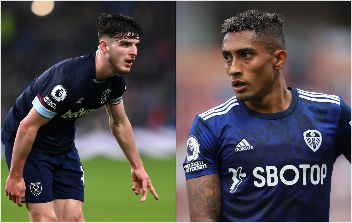 Declan Rice Raphinha