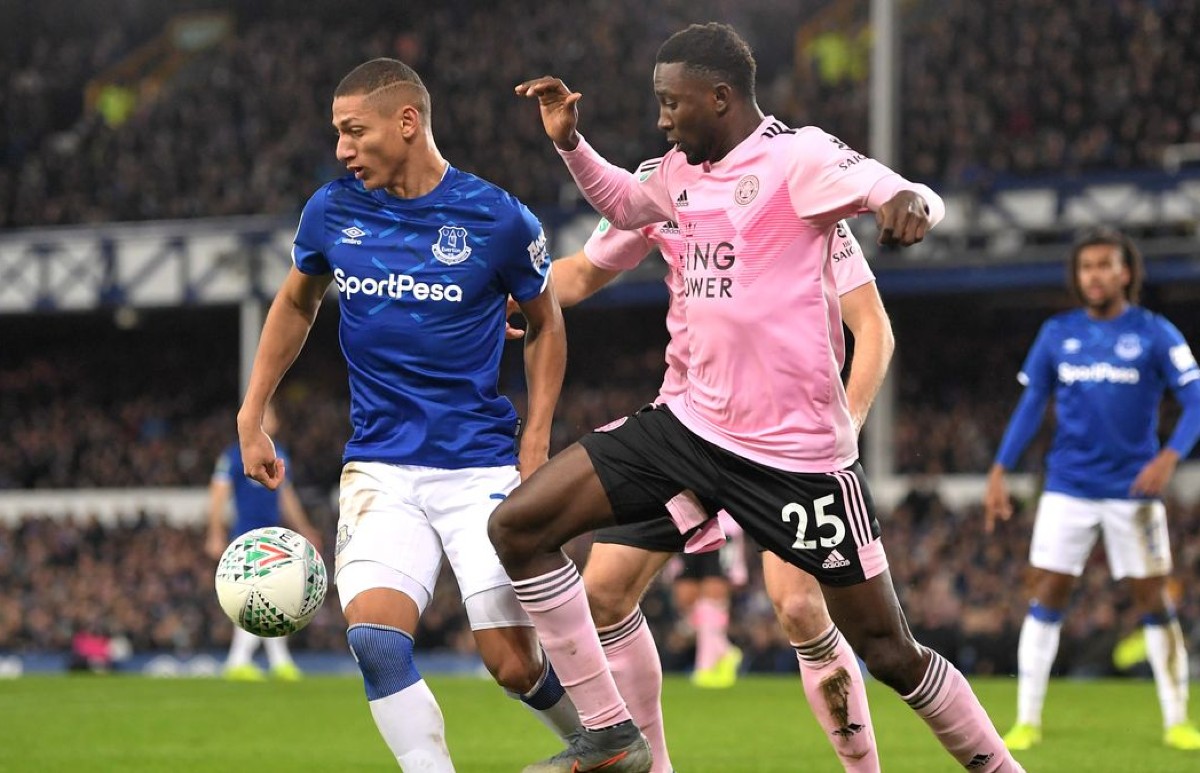 Everton Leicester Richarlison Ndidi