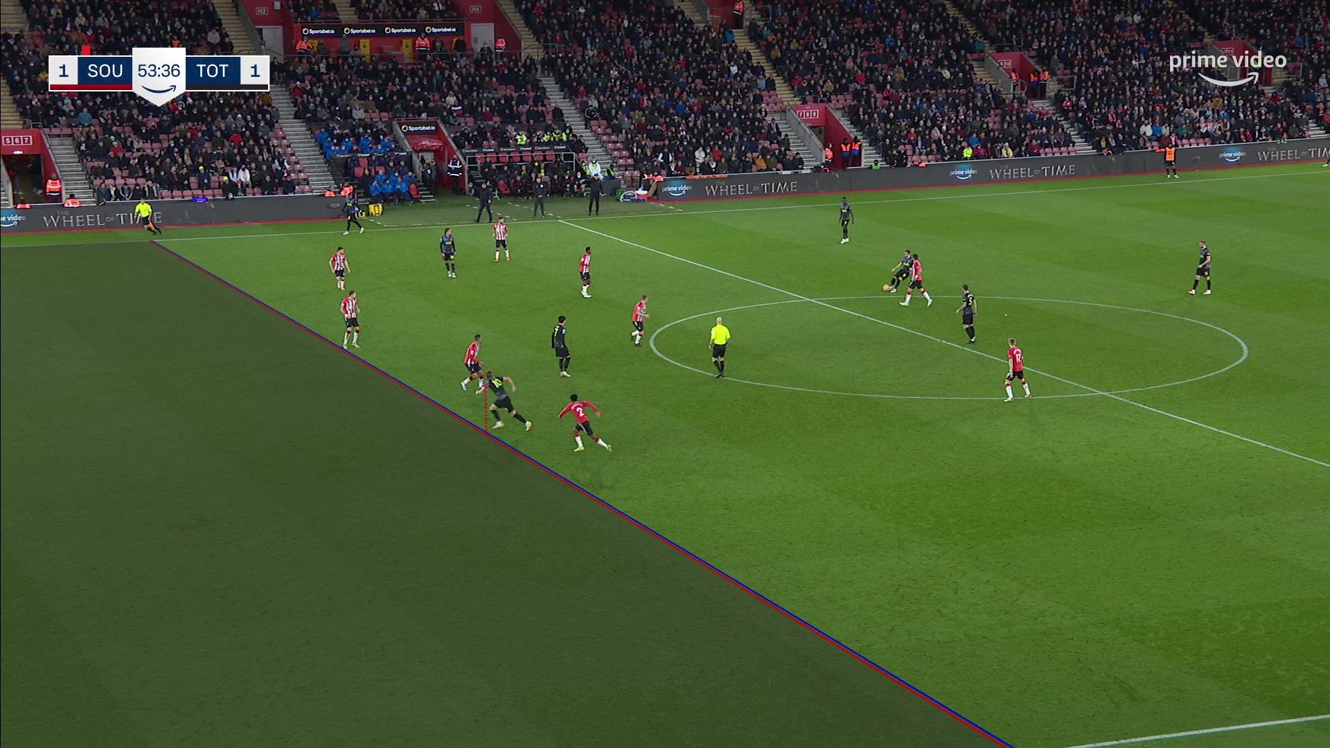 Harry Kane offside vs Southampton