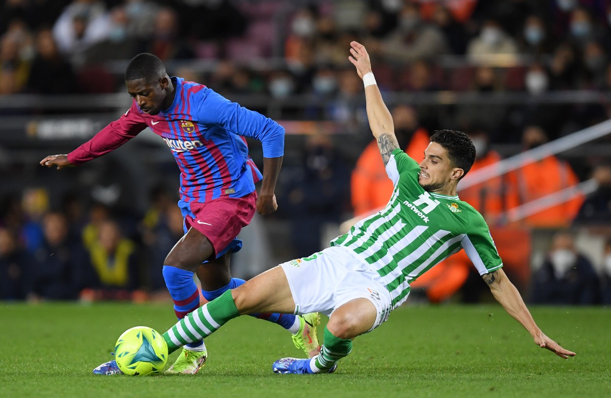 Ousmane Dembele FC Barcelona vs Real Betis