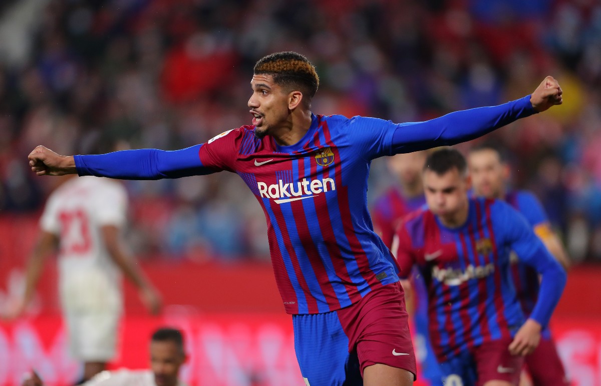 Sevilla vs Barcelona Ronald Araujo