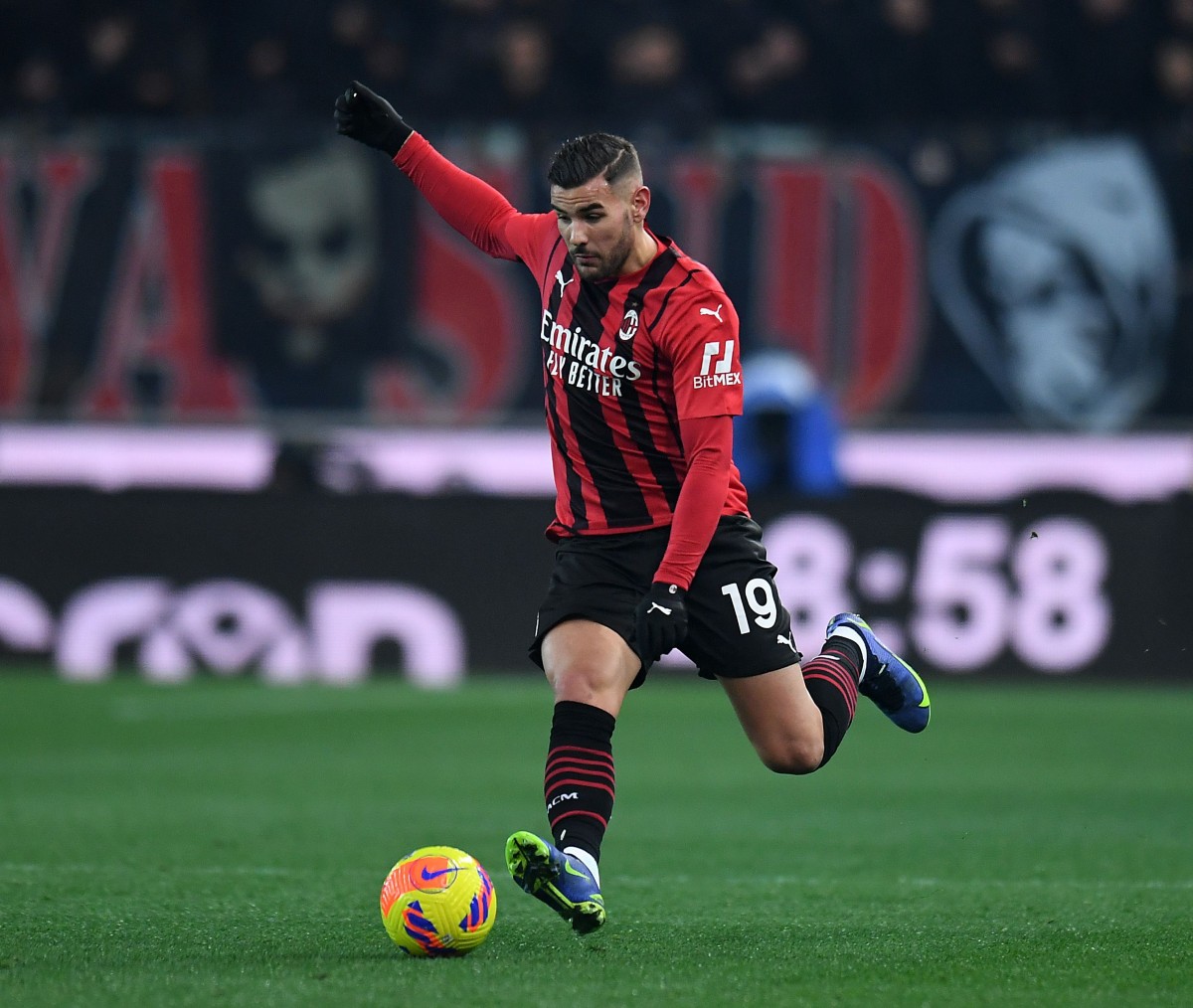 Udinese AC Milan Theo Hernandez Udinese AC Milan Theo Hernandez