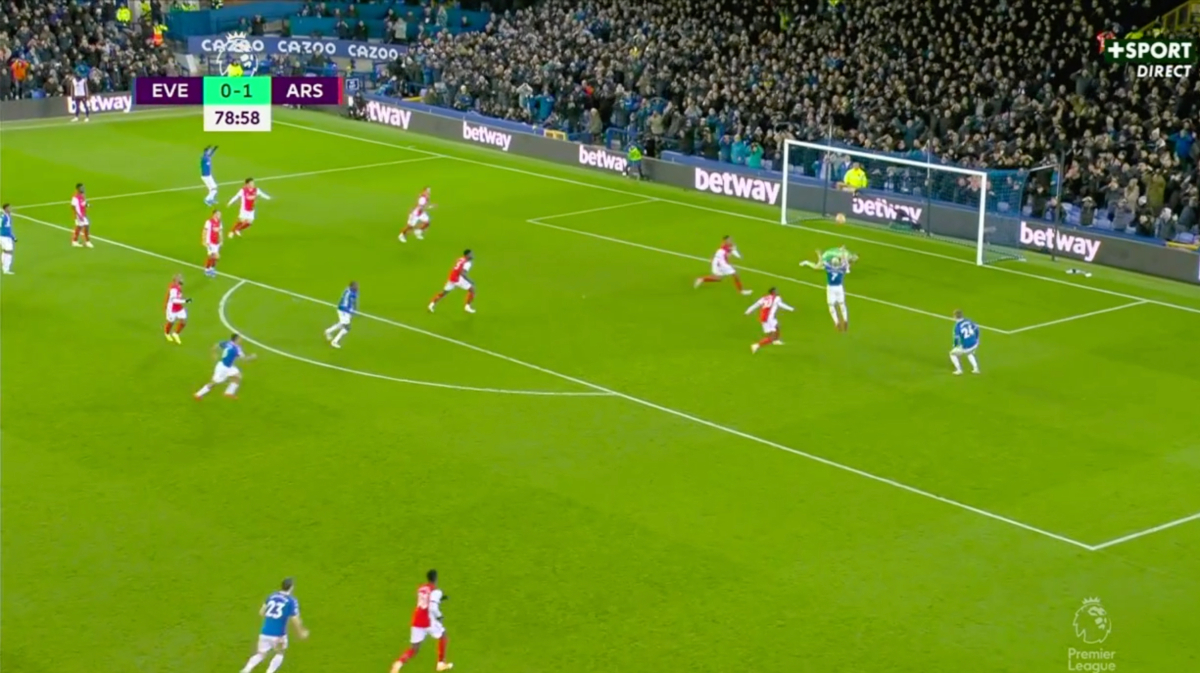 Video - Richarlison equaliser against Arsenal for Everton after two disallowed