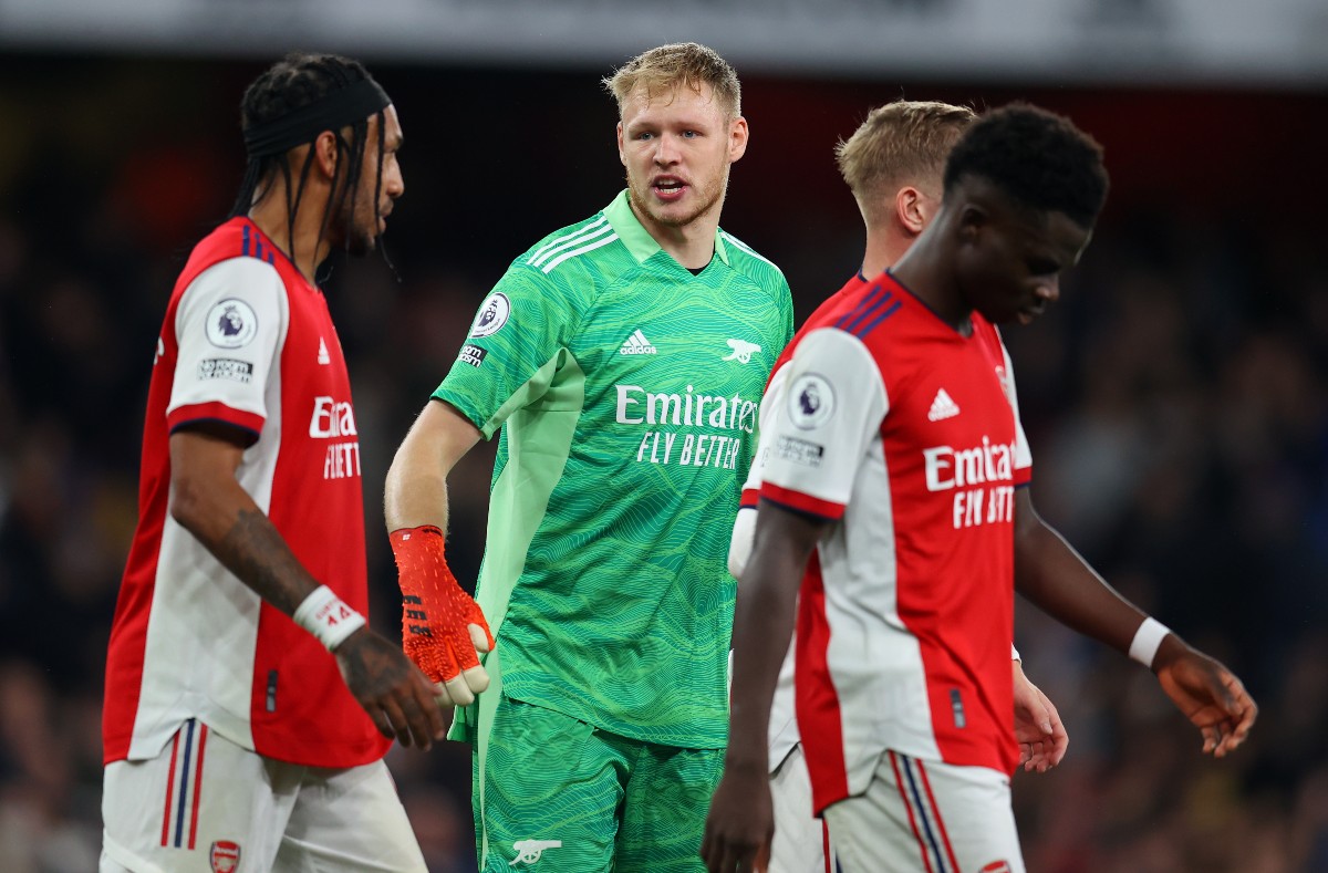aubameyang ramsdale saka