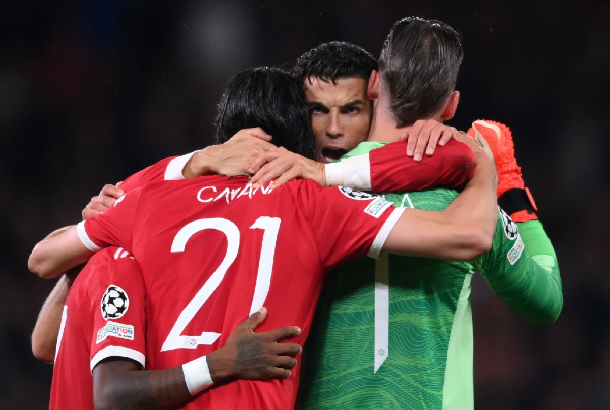cavani ronaldo de gea united