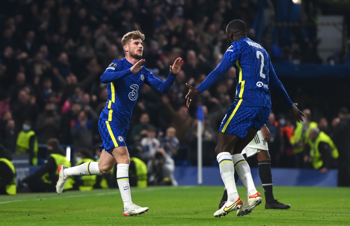 chelsea juventus timo werner antonio rudiger
