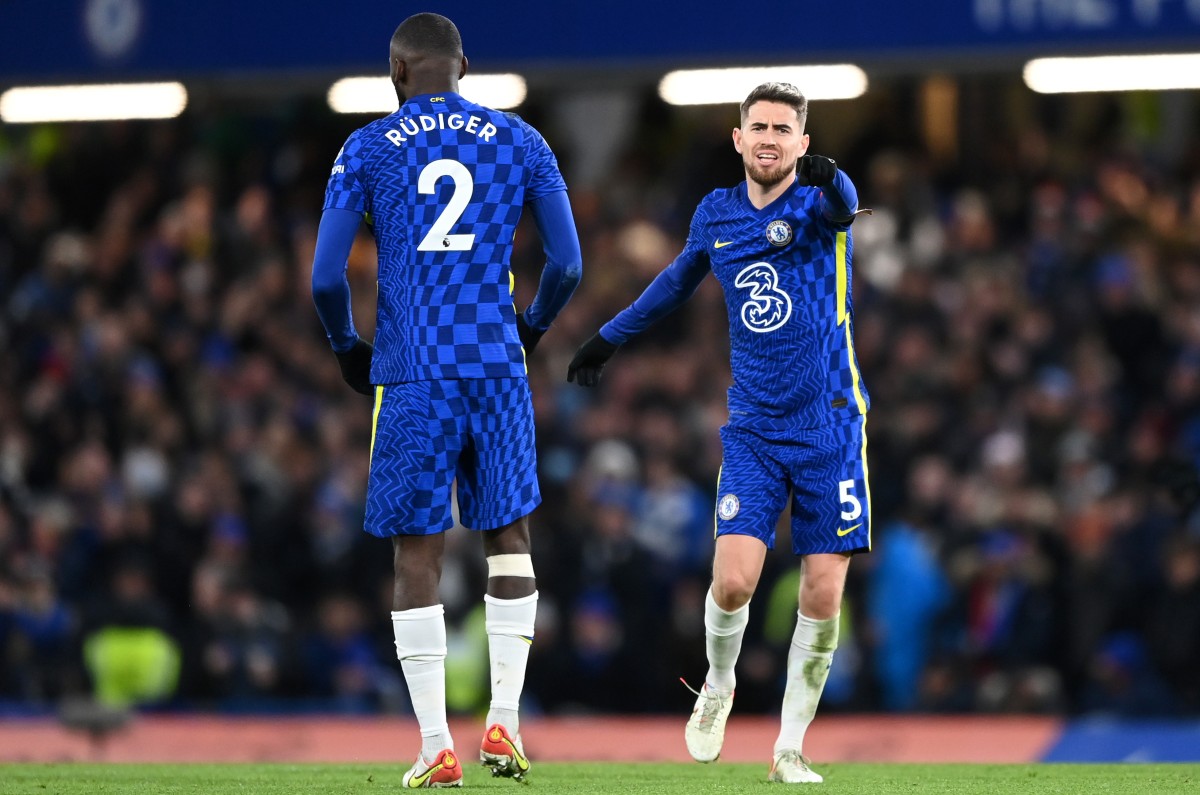 chelsea man utd rudiger jorginho