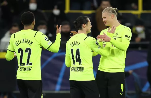 dortmund bellingham haaland photo